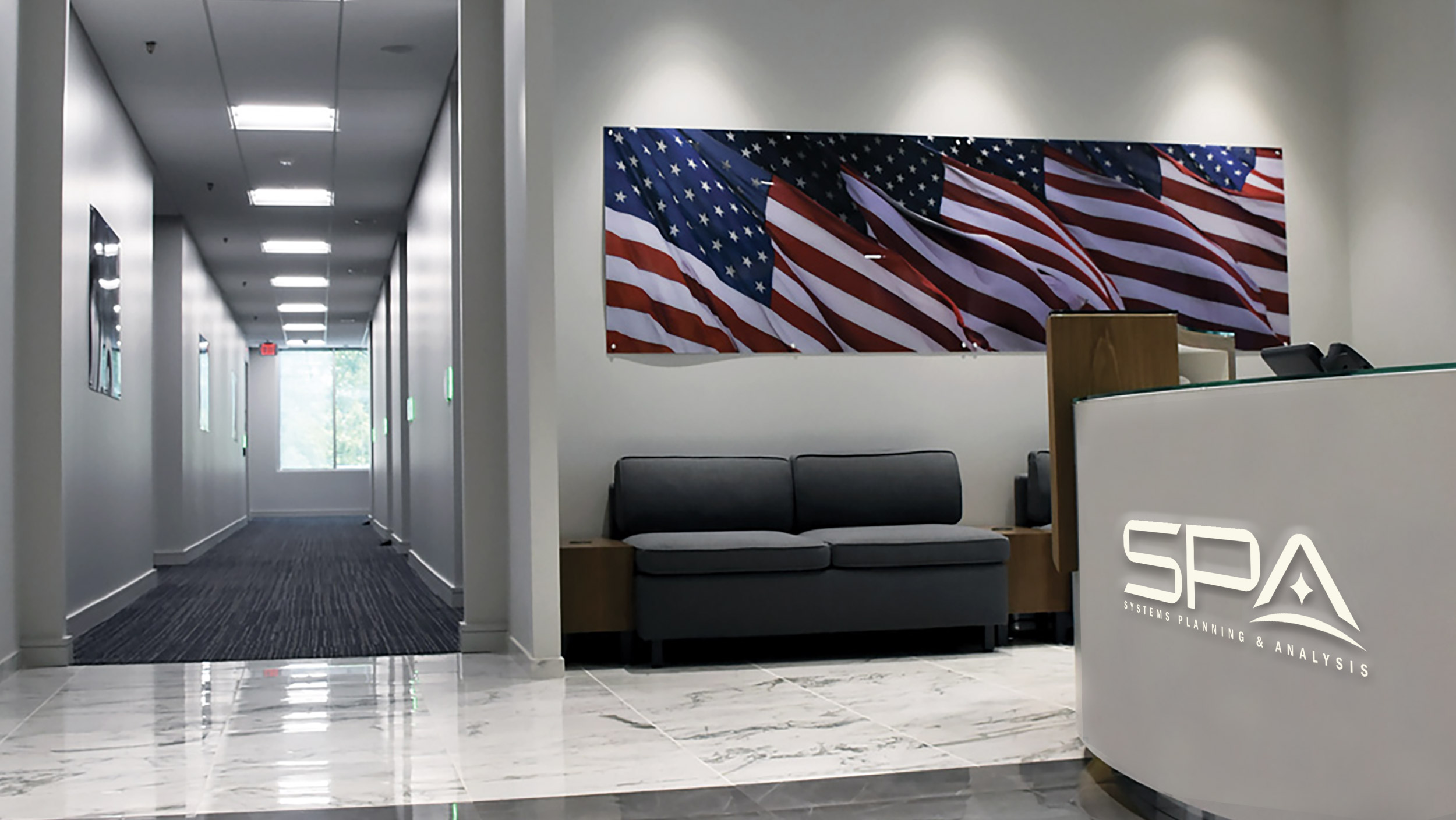 SPA's Freedom Center Lobby