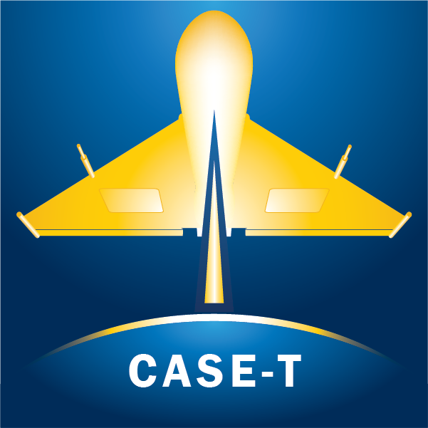 SPA's CASE-T logo for a suite of tools, uniquely qualified people, and proven processes to evaluate the performance of c-UAS systems deployed in a variety of operational and geographical environments