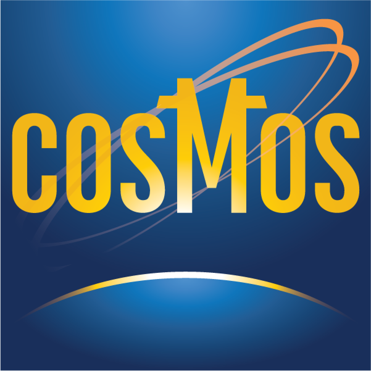 SPA's Cosmos software logo that combines mathematical optimization and Monte Carlo simulation to create deployment schedules that make high-level estimates about force availability and mission accomplishment