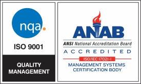 ISO 9001 Logo - NQA/ANAB