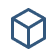 An icon depicting a 3D cube