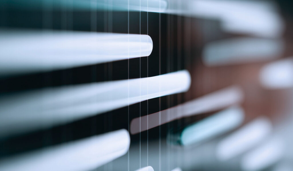 A stock image depicting a Gant chart to symbolize digital program management