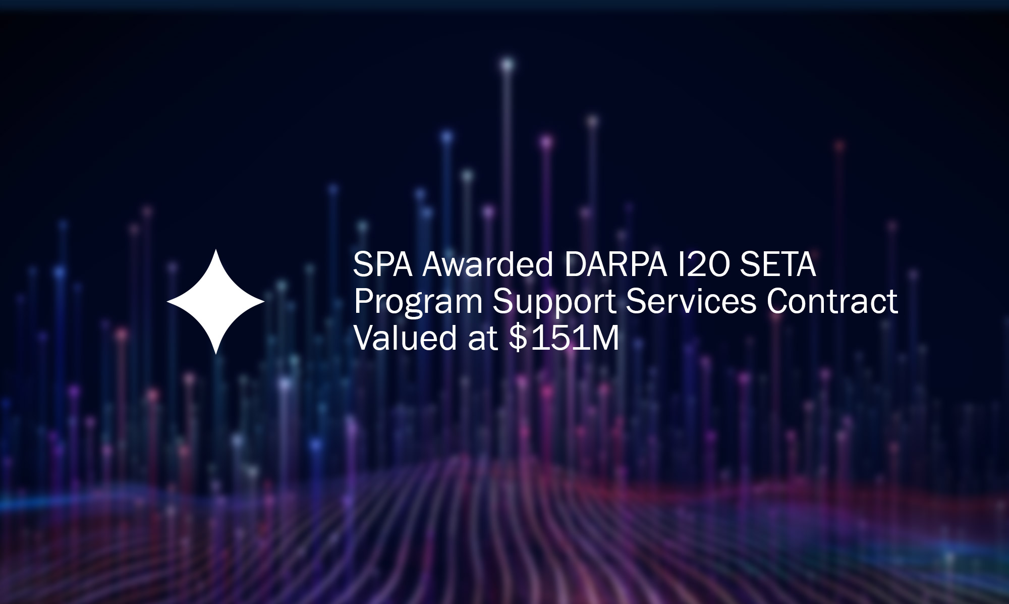 SPA is awarded DARPA I2O SETA Program Support Services Contract Valued at $151M