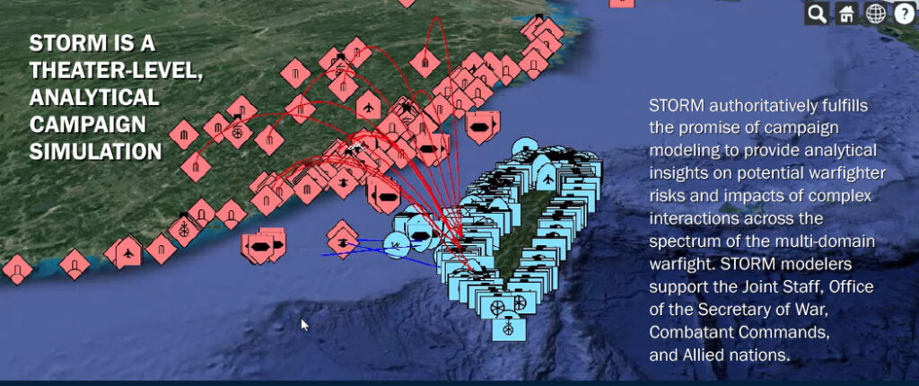 STORM IS A THEATER-LEVEL, ANALYTICAL CAMPAIGN SIMULATION