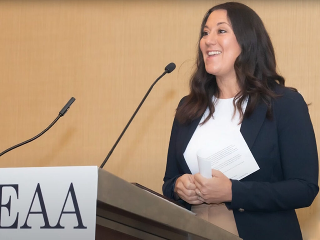 SPA Fellow for Cost Estimating and Risk, and ICEAA President Christina Snyder