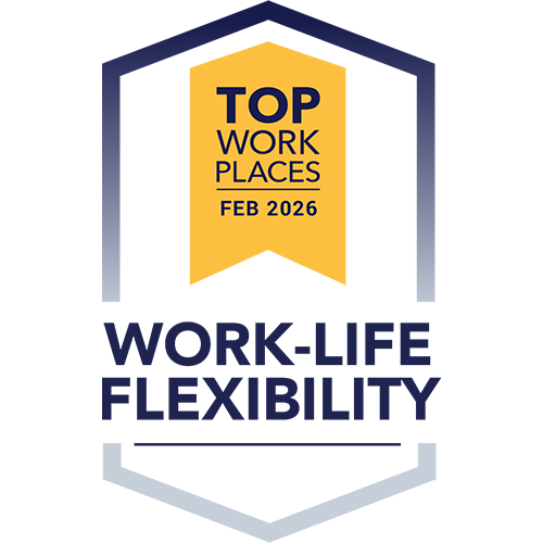 2026 Top Workplace Award - Work-Life Flexability