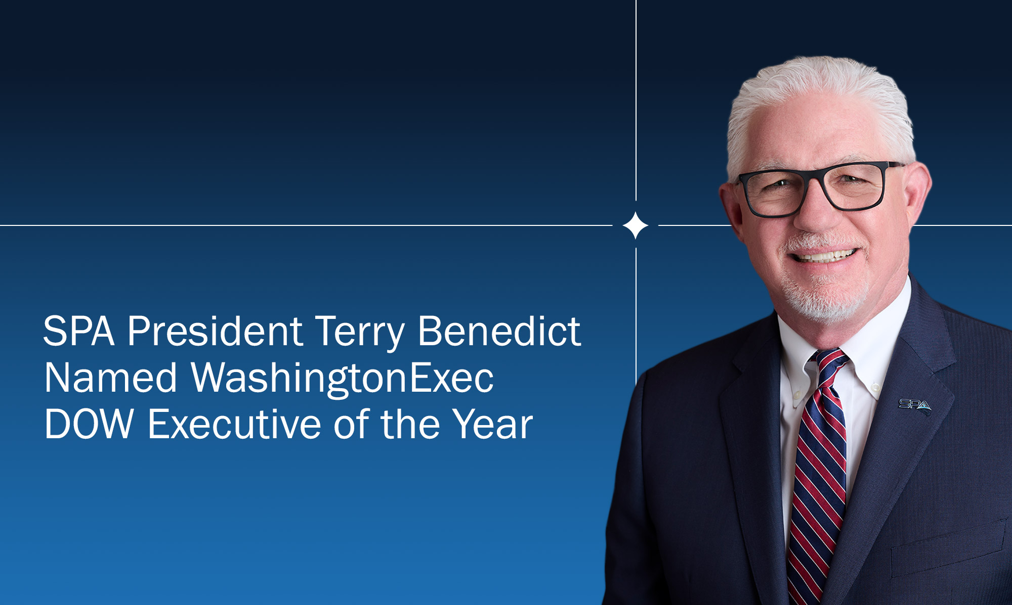 SPA President Terry Benedict Named WashingtonExec DOW Executive of the Year