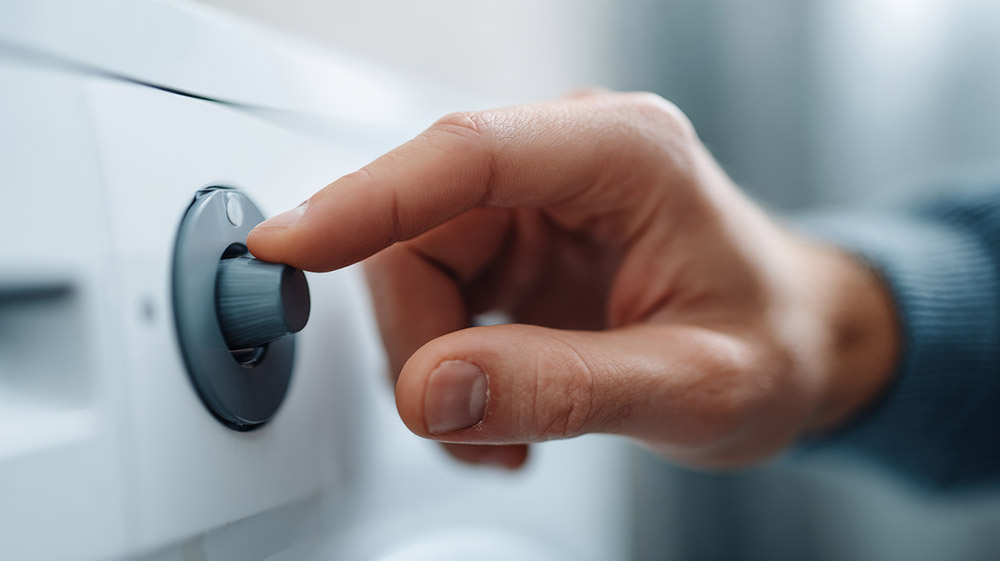 A stock image of a knob depicting slight adjustments to modeling