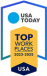 USA Today Top Workplaces 2023-2025 91x146